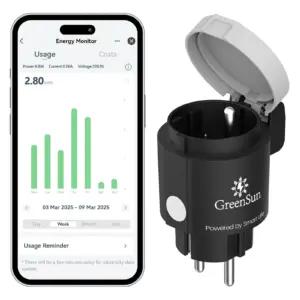 GreenSun OSP10-EM-FR nutikad ja kaugjuhtimisega pistikud – toote esivaade