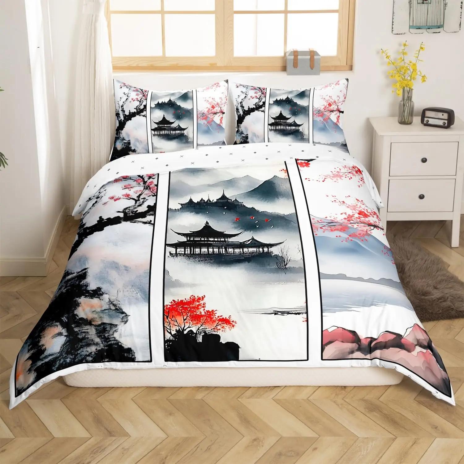 Homemissing mikrofibrist vintage voodipesukomplekt 200×200 cm – detailne vaade