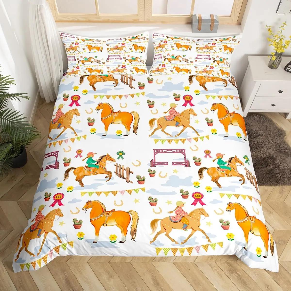 Homewish pehme mikrofiibrist voodipesu 200×200 cm tüdrukutele