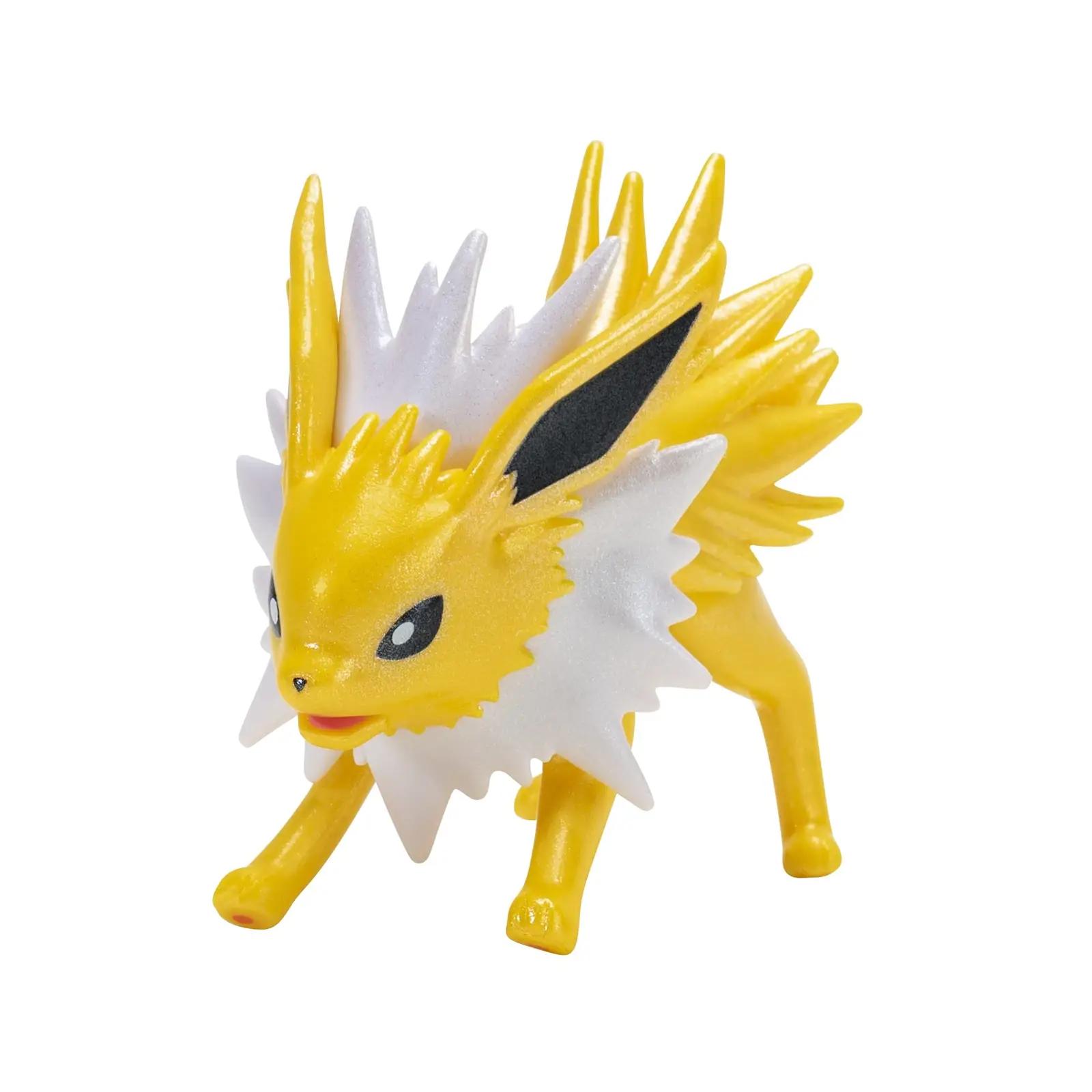 Bizak värviline Pokémon Eevee komplekt – mängu- ja kingiidee – pakend ja tarvikud