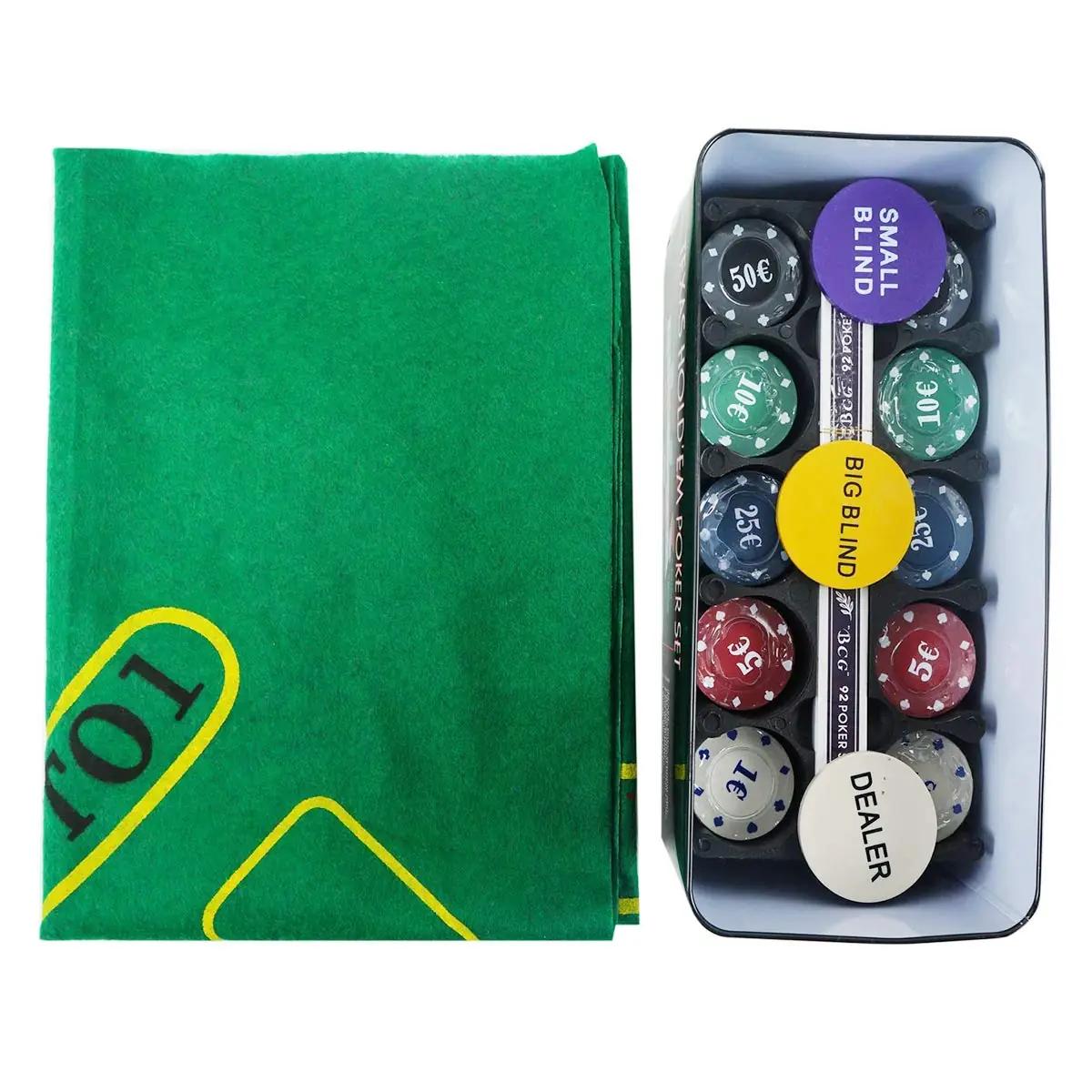 rparty metallist pokerset — kompaktne kingitus mänguõhtule – pilt 6
