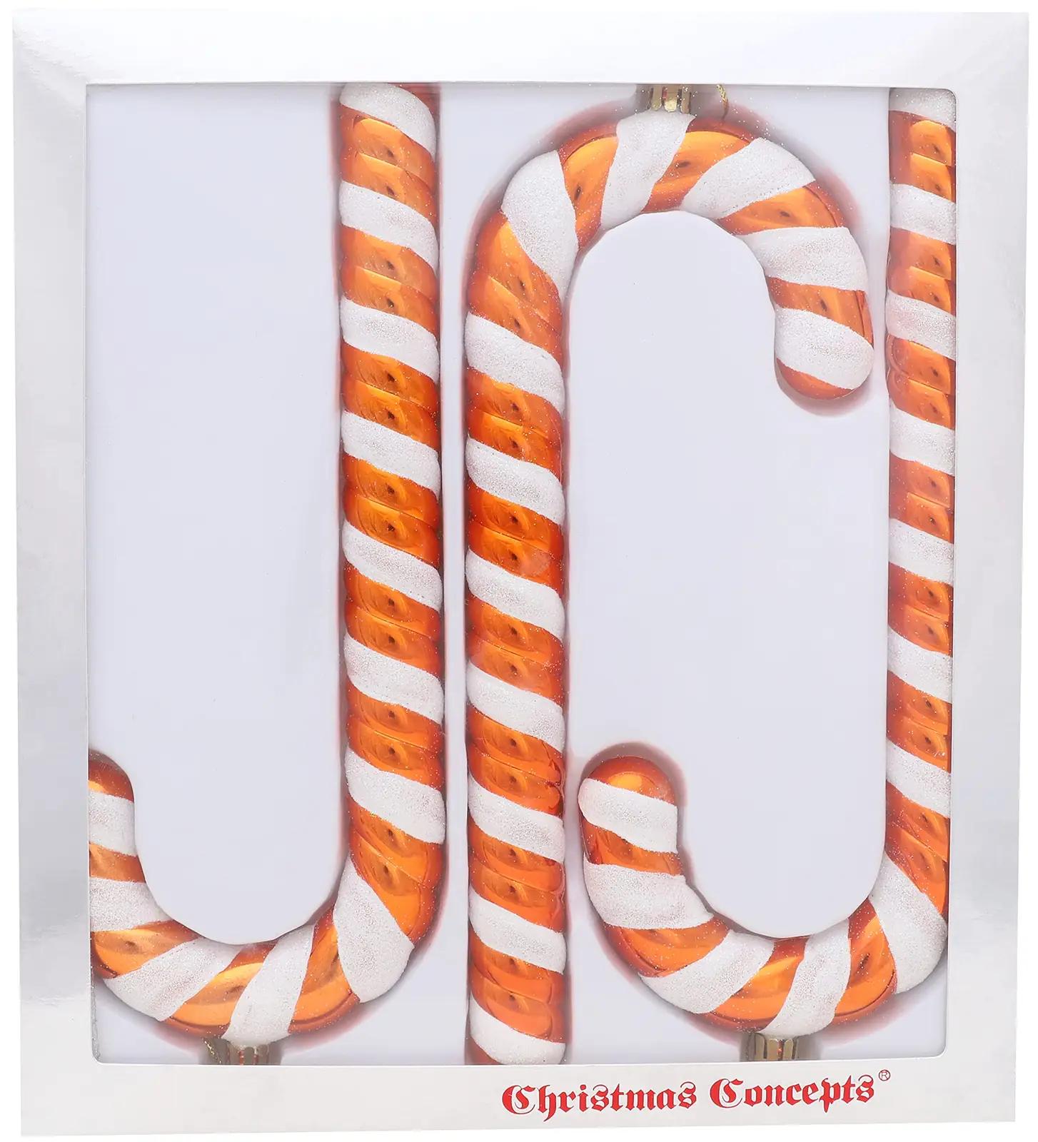 Christmas Concepts suur kuuseehe 3tk – kuldne plastik – pilt 7