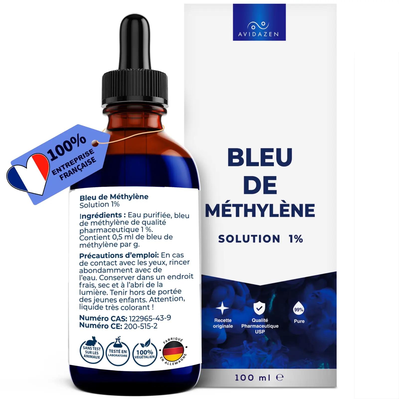 AVIDA ZEN puhas metüülenblue 1% lahus 100 ml pipetiga – pilt 6