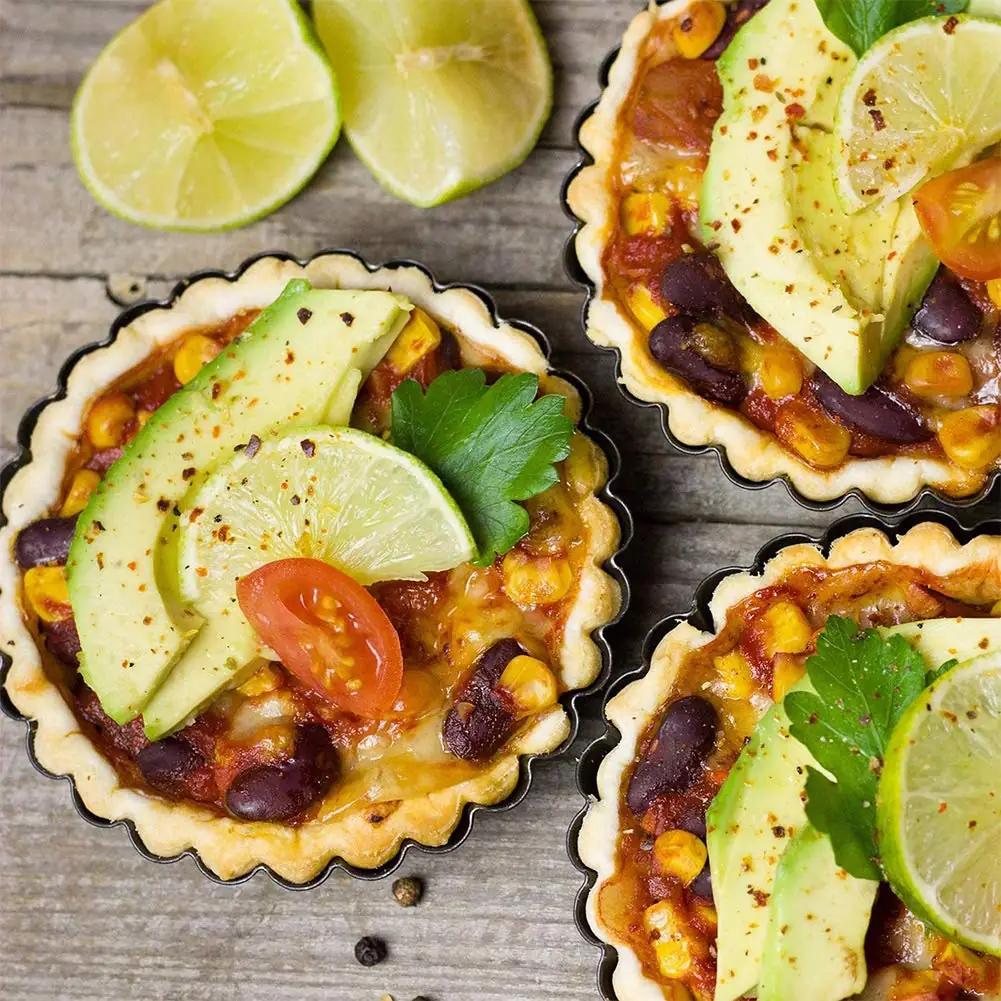 SUSSURRO süsinikterasest tarta vormid 6 tk – antihaft – pilt 6