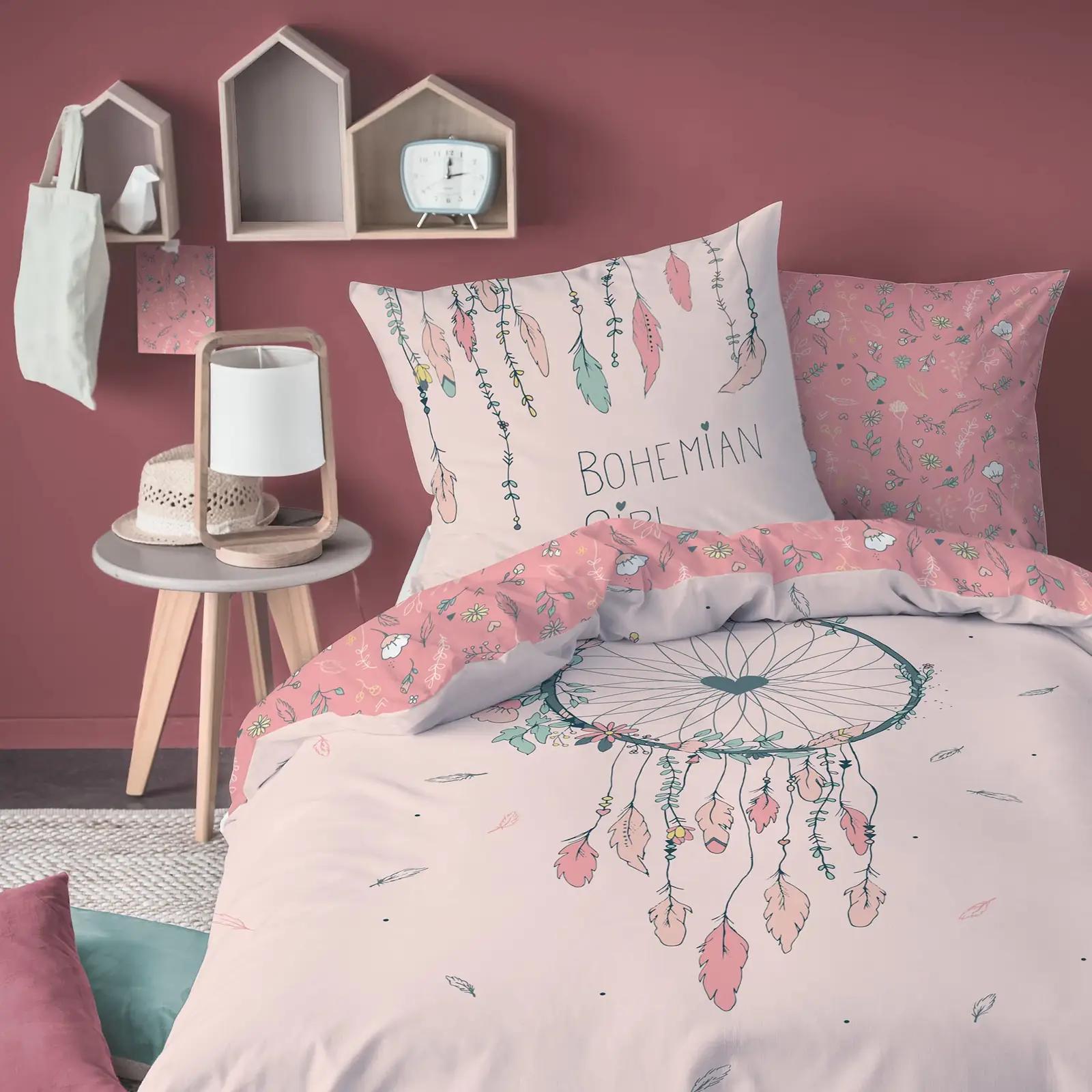 MATT & ROSE pehme puuvillane lapsedlinane — Dreamcatcher komplekt – detailne vaade