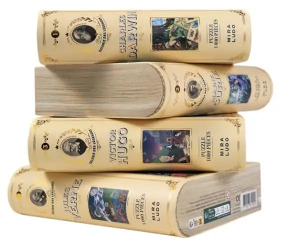 MIRALUDO kvaliteetne 1000-osaline pusle – Jules Verne – pilt 6