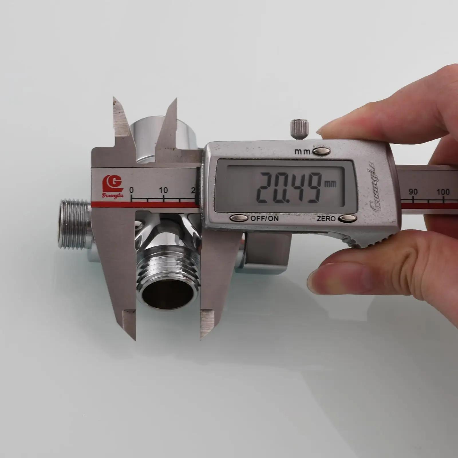 Tecmolog kroomitud messingventiil – vastupidav WC-adapter – pilt 6