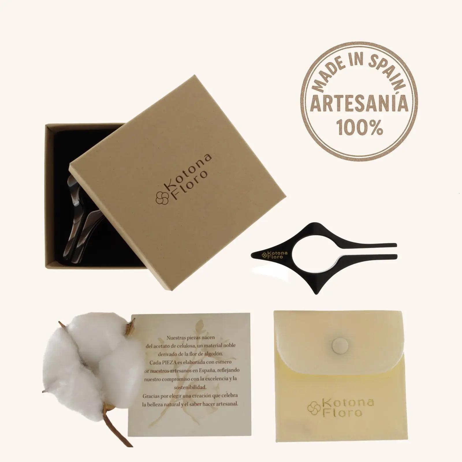 Kotona Floro elegantsne cellulose-acetaat ripats charm lugemiseks – pilt 8