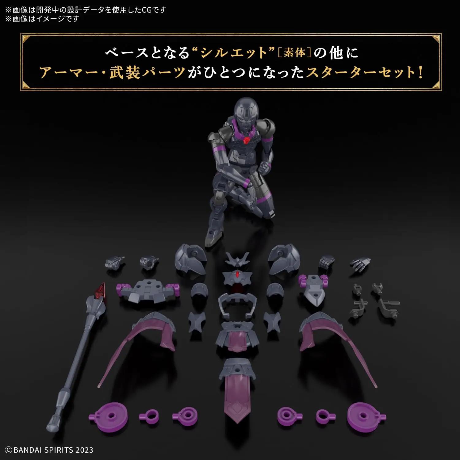 BANDAI SPIRITS kerge plastikust figuur – ideaalne kingitus – pakend ja tarvikud