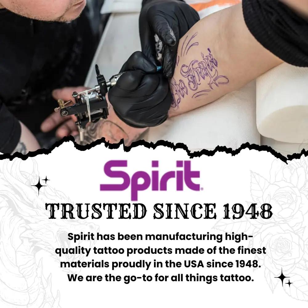 Spirit siidine ülekandepaber tätoveeringute ja šabloonide – pakend ja tarvikud