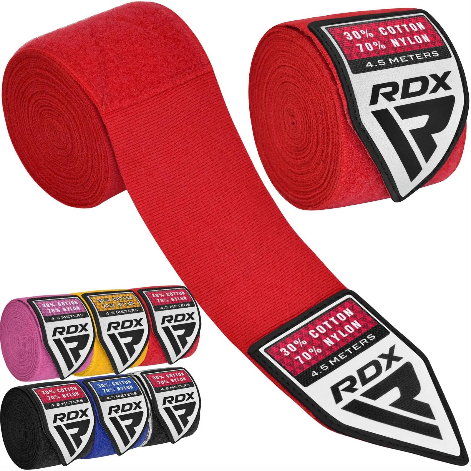 RDX punased poksikäte sidekatted – liigesekaitse ja mugavus