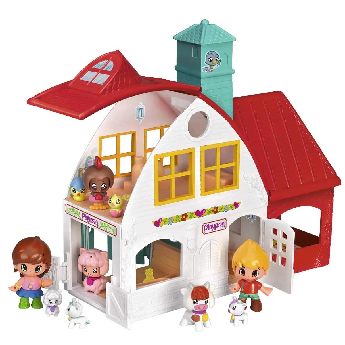 Pinypon mängukomplekt Fun-Farm – loominguline talu mäng