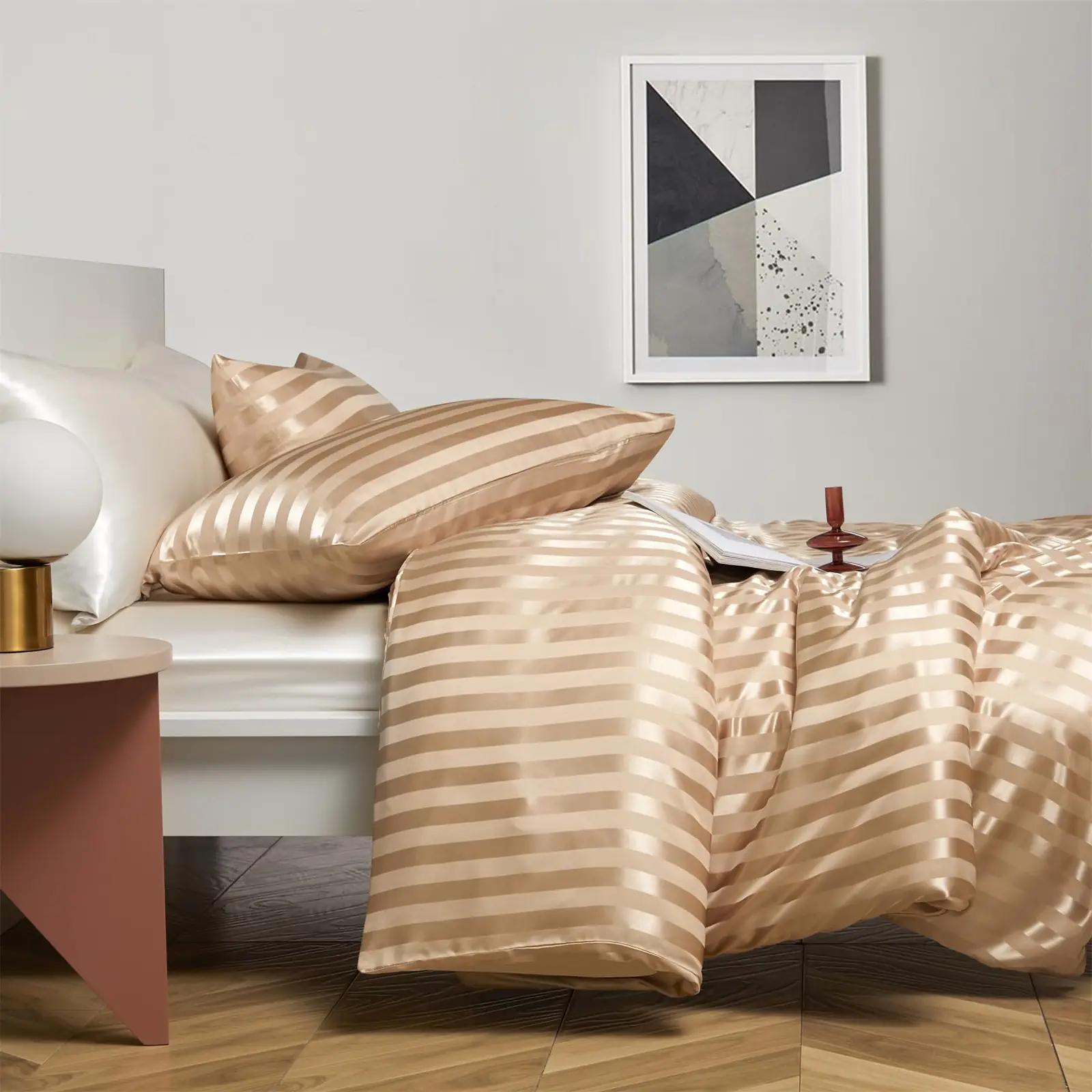 YASMENG siidine satiinvoodipesu 240×260 cm – luksuslik ja pehme – pakend ja tarvikud