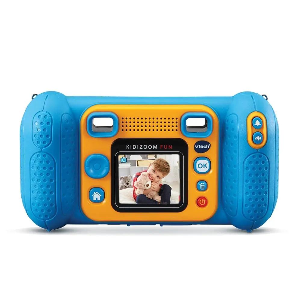 Vtech lastele mõeldud vastupidav digikaamera sinine – kasutusnäide