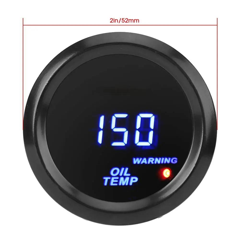 Tbest autoõli temperatuurinäidik 52mm sinise LED-iga – pilt 7