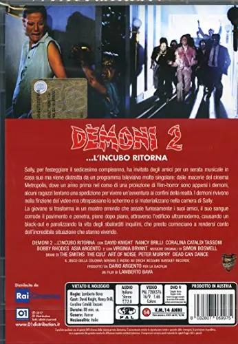 RAI CINEMA klassikaline õudusfilm DVD — Demoni 2, kinkidee – detailne vaade