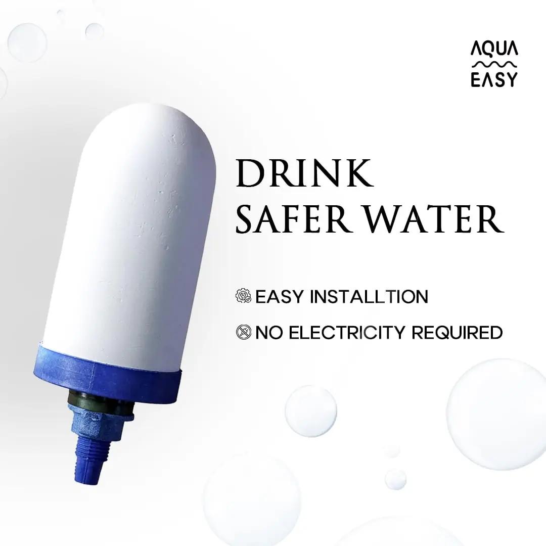 AQUA EASY keramisest veefilter — puhas vesi koduseks kasutuseks – lisavaade