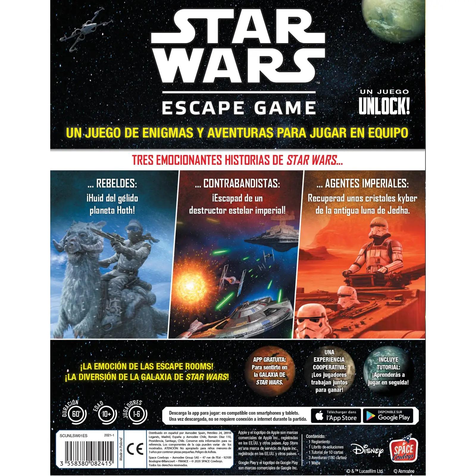 UNBOX NOW Star Wars lauamäng – interaktiivne perekonna seiklus – lisavaade