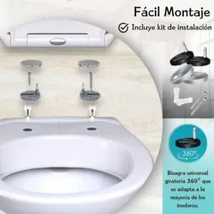 ZUNOVI 24547 wc-istme kaaned – detailne lähivaade