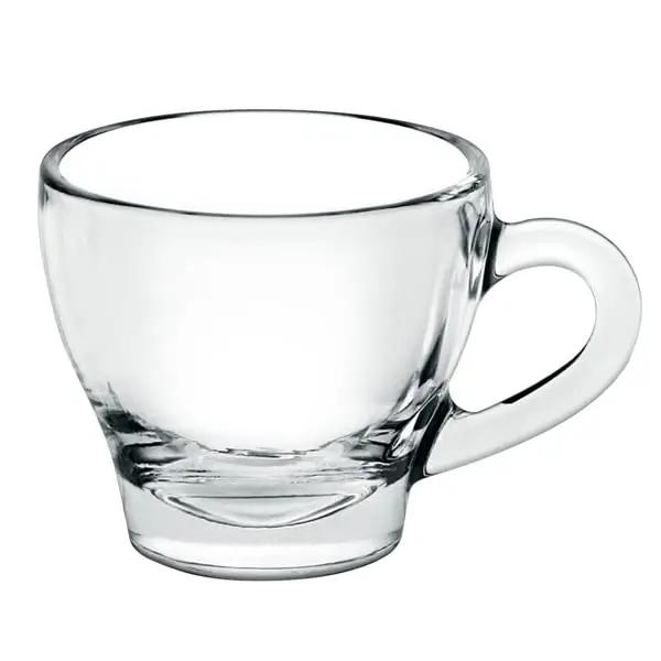 Borgonovo klaasist espresso-tassid komplekt – elegantne kinkidee – pakend ja tarvikud
