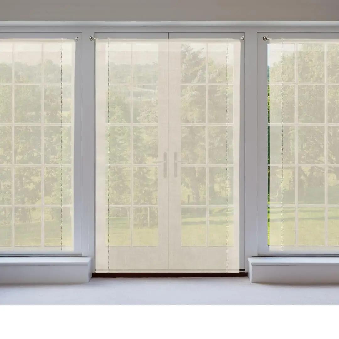 Cuore di lino linane aknakardin – kreemjas, elegantne 60×160 – pakend ja tarvikud