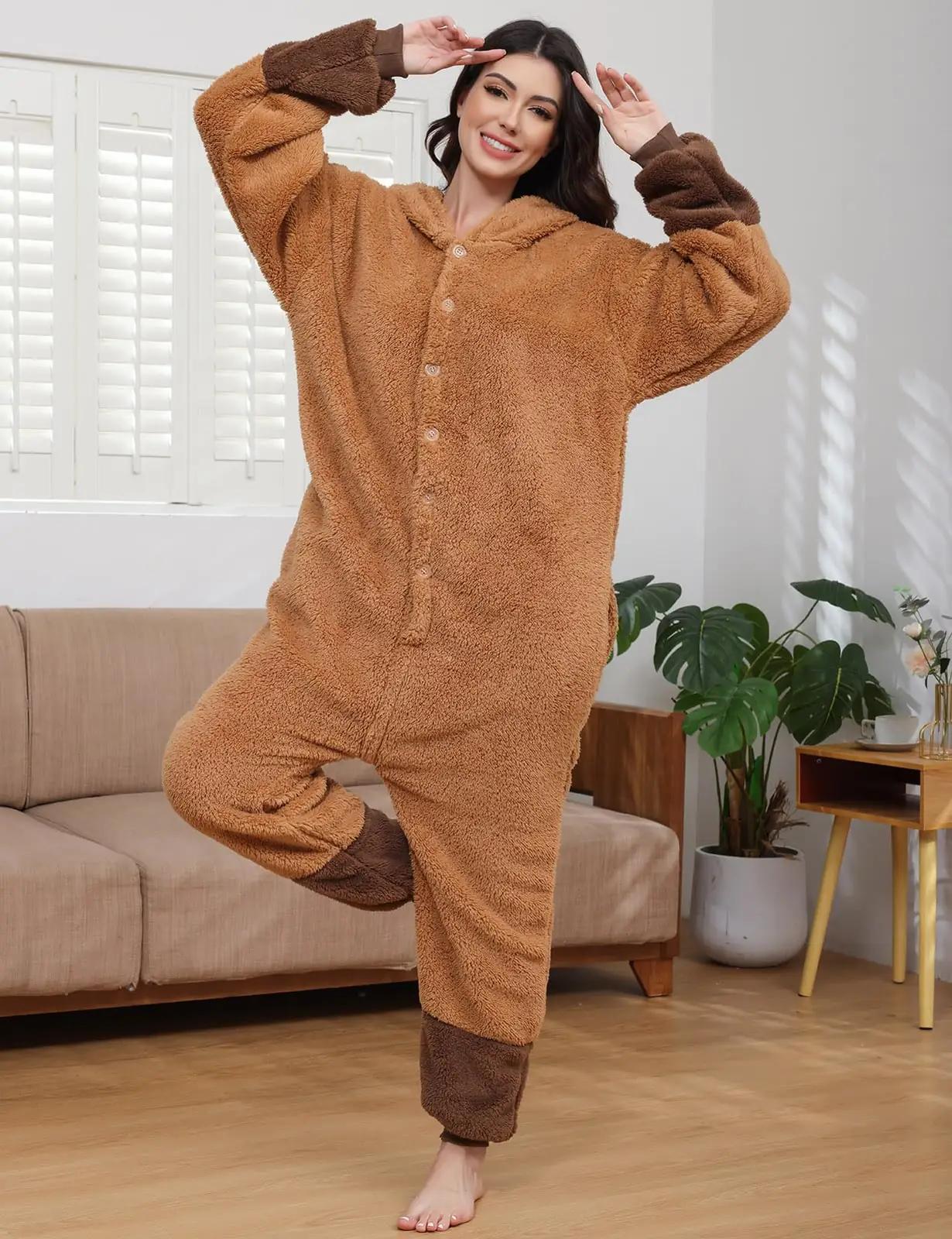 Luojida pehme univorm-pyjama kapuutsiga — soojus ja mugavus – kasutusnäide