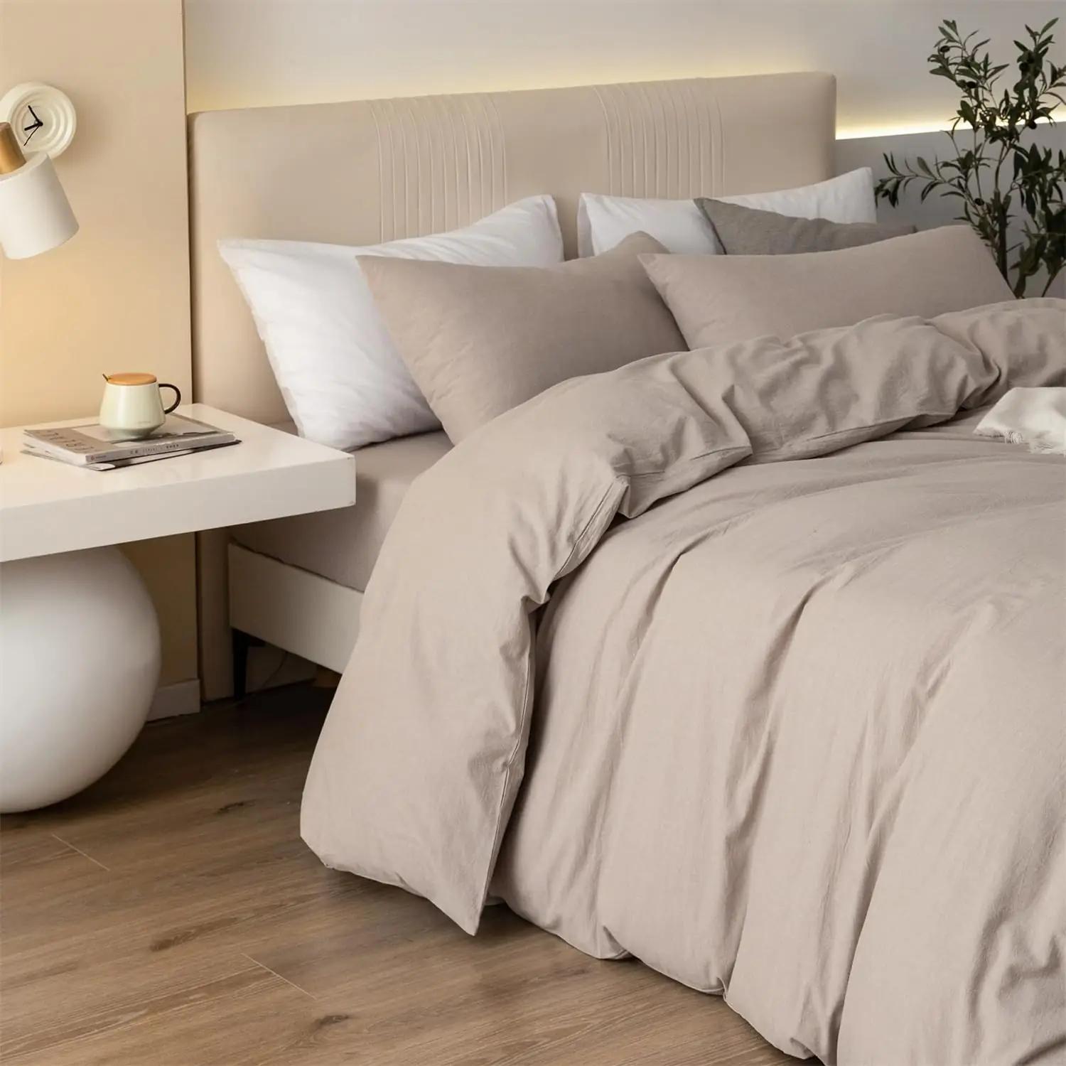 Gezu puuvillane voodipesu 200×200 cm – pehme ja hingav komplekt – pakend ja tarvikud