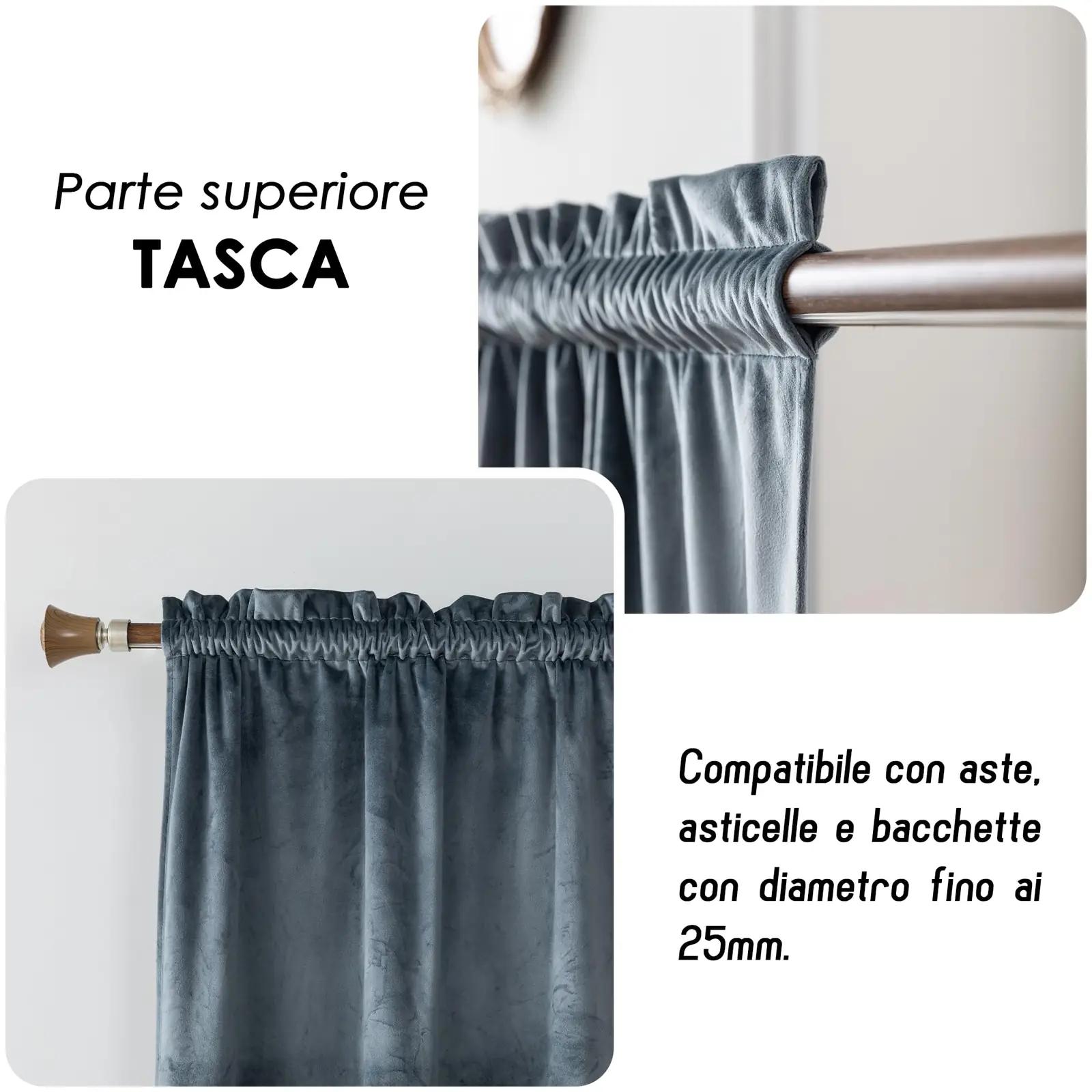 GIRASOLE HOME kardinad – detailne lähivaade