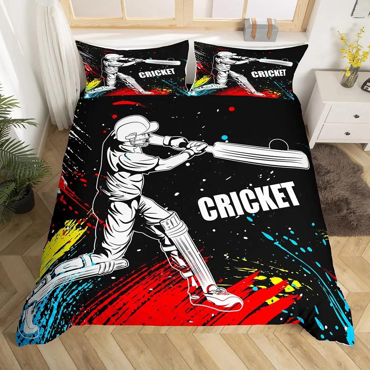 richhome pehme lastevoodipesu krikettmotiiviga 140×200 cm