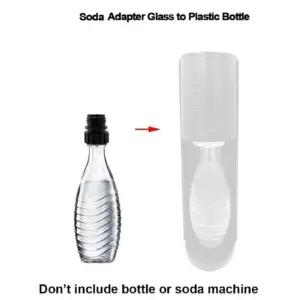 BAAQII Soda Glass Bottle 0.7L veepõhised seadmete varuosad – detailne lähivaade