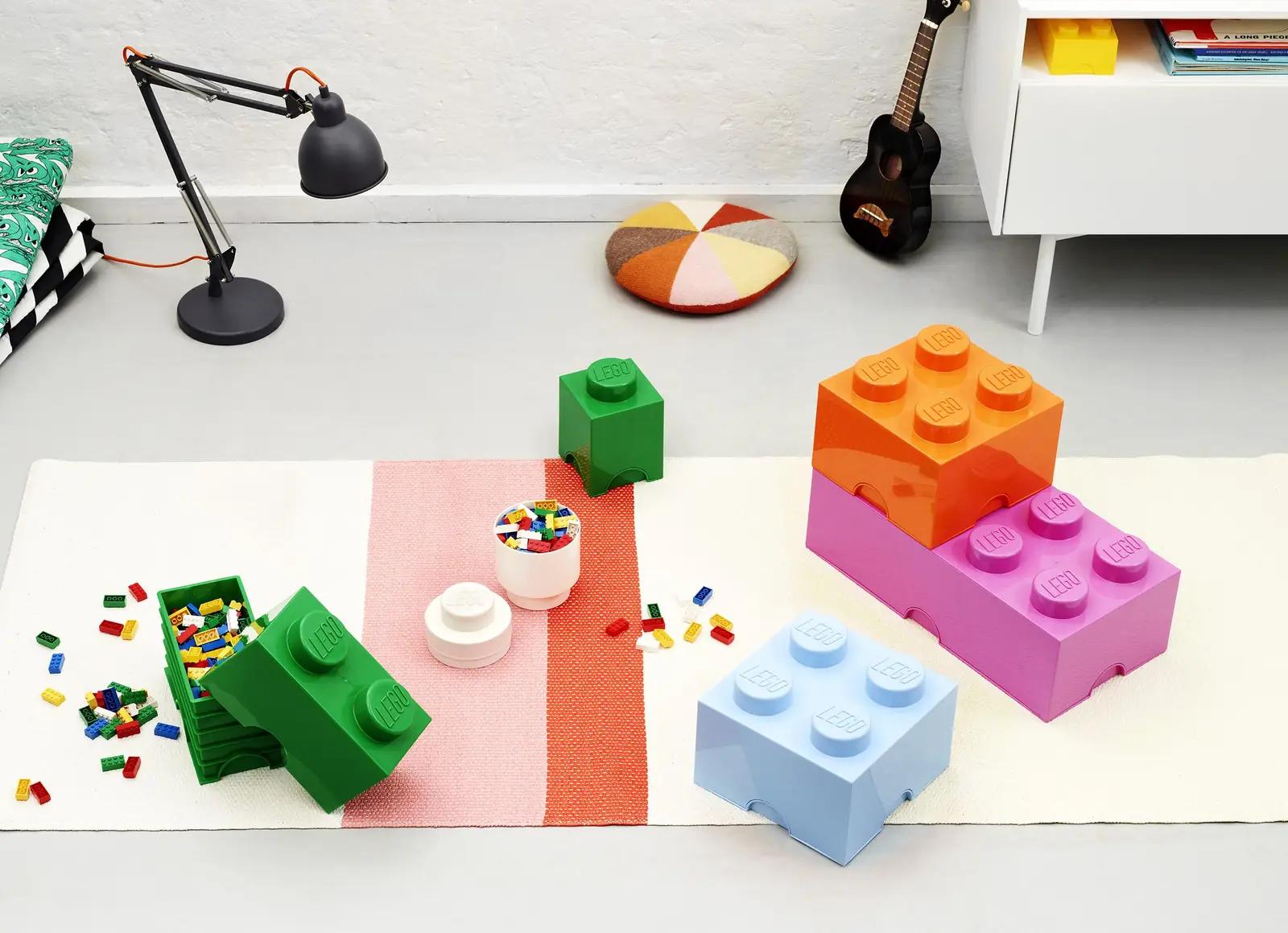 LEGO hoiukarp plastikust dekoratiivne Blue – praktiline kingiidee – pilt 8