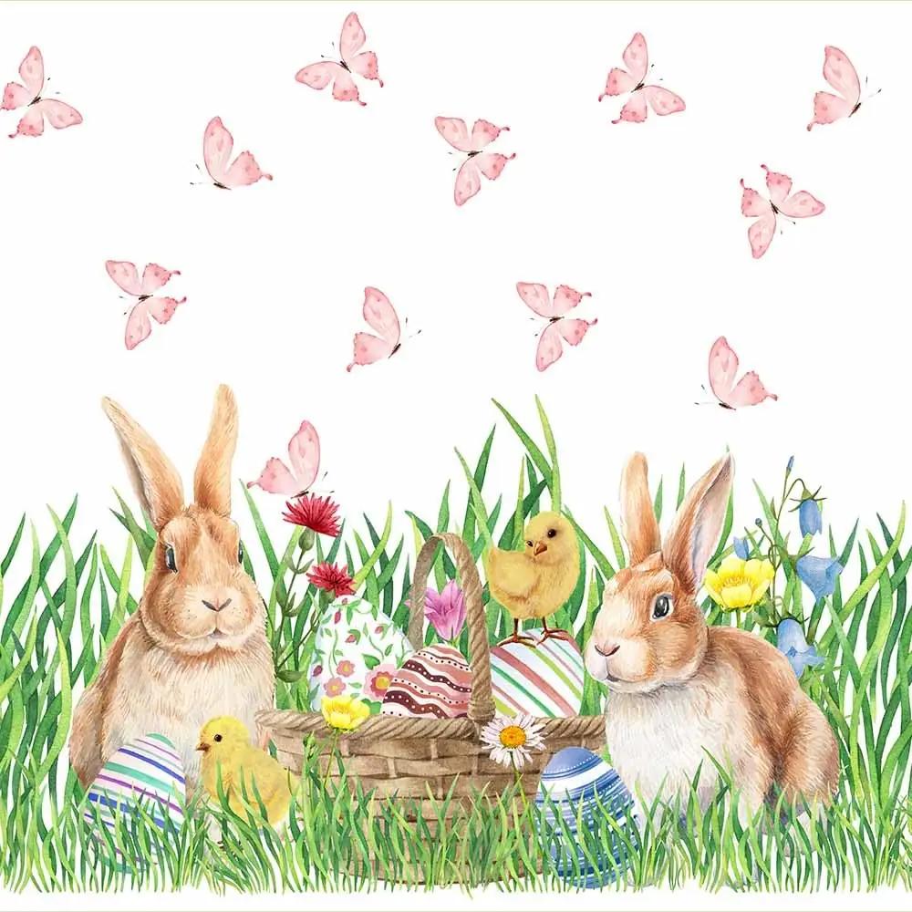 PETTI Artigiani Italiani köögikate mikrofibrist — Bunny muster – lisavaade