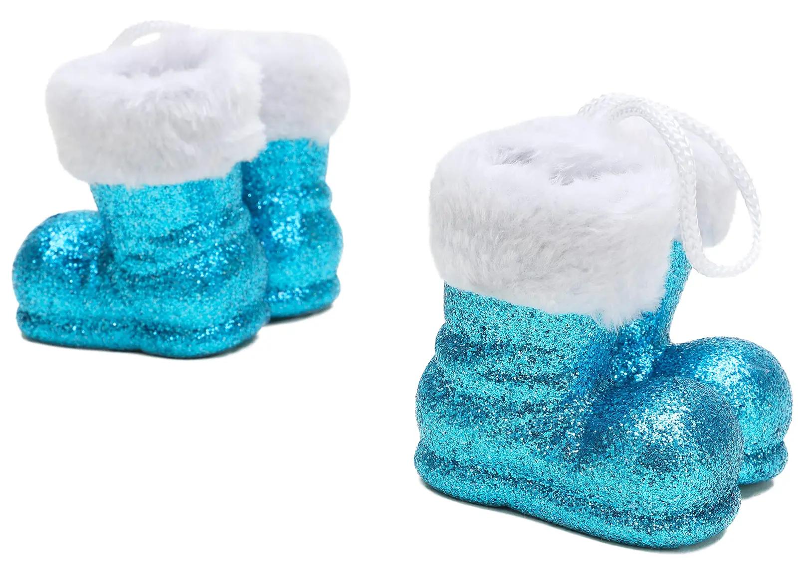 Christmas Concepts turkoosne jõulusokiga ripats – pehme pelsserv – pilt 6