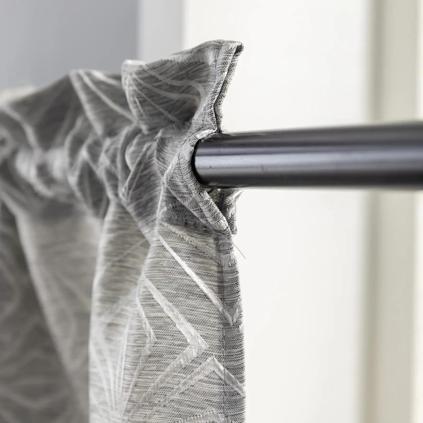 GIRASOLE HOME hall Jacquard-gardin — poolpimendav ja dekoratiivne – pakend ja tarvikud