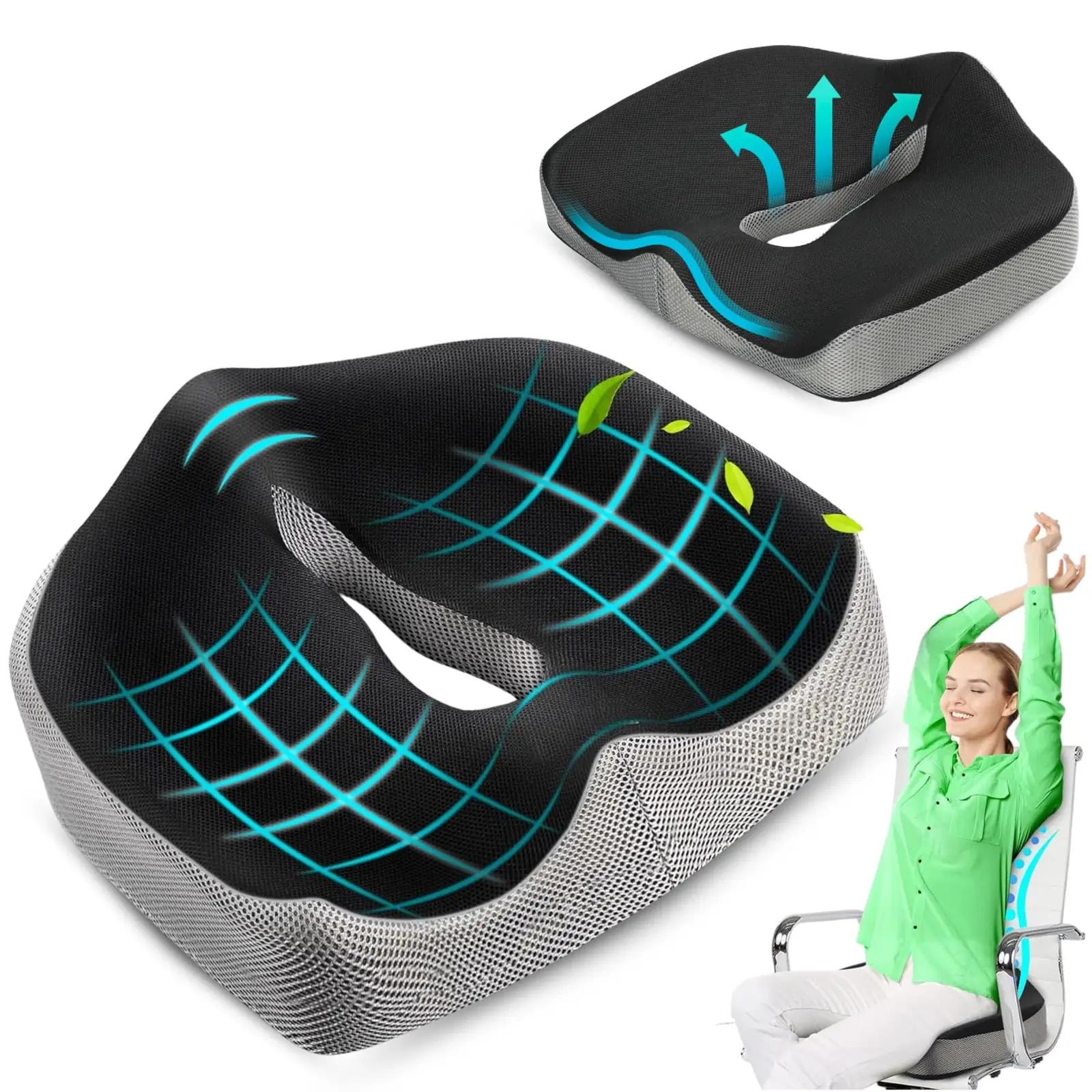 Homestar3 ergonoomiline mäluvahust istmepadi — selja ja puusa – pilt 7