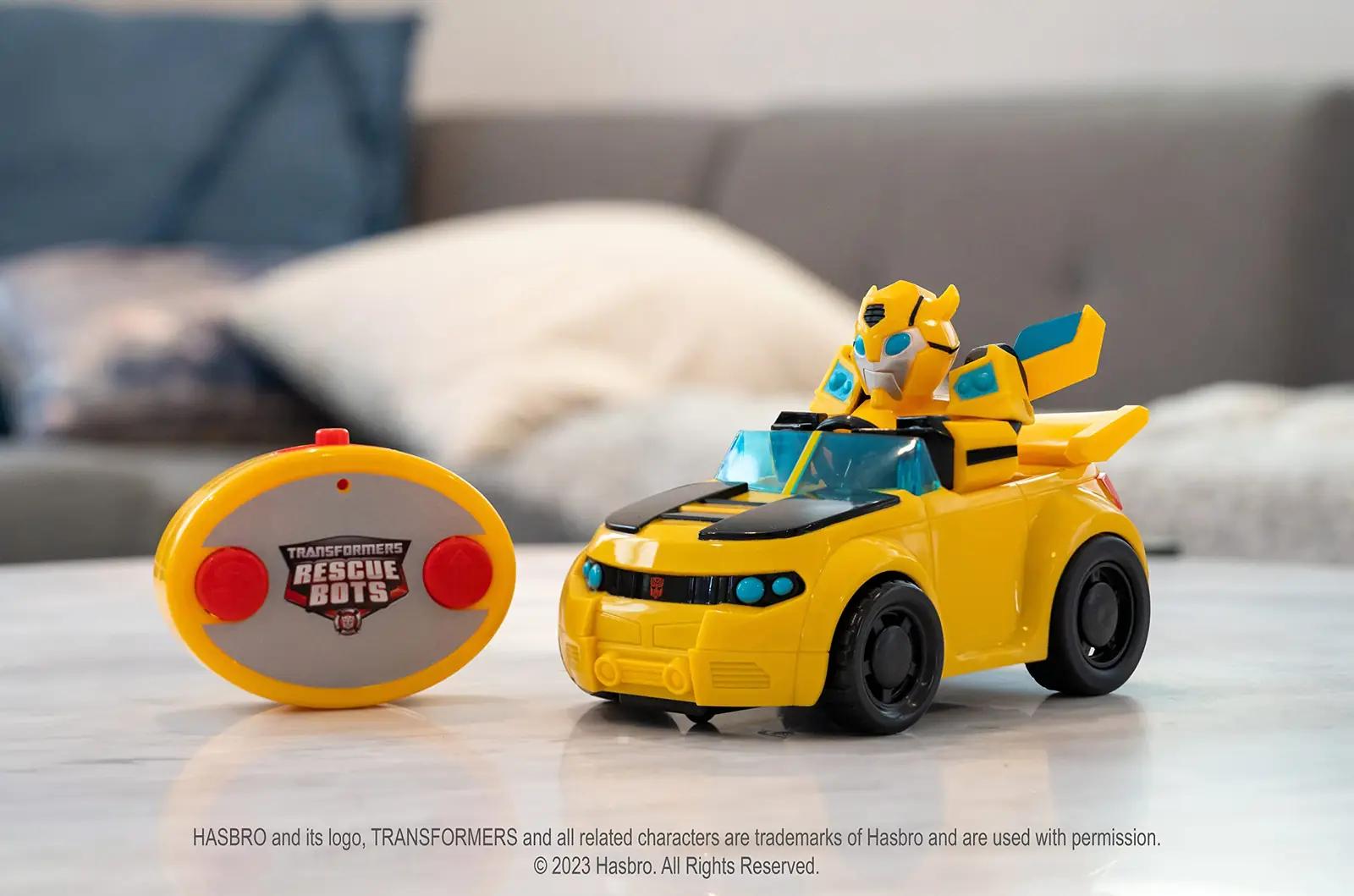 Jada plastmassist RC-auto Bumblebee – mängu ja kingiidee – pilt 7