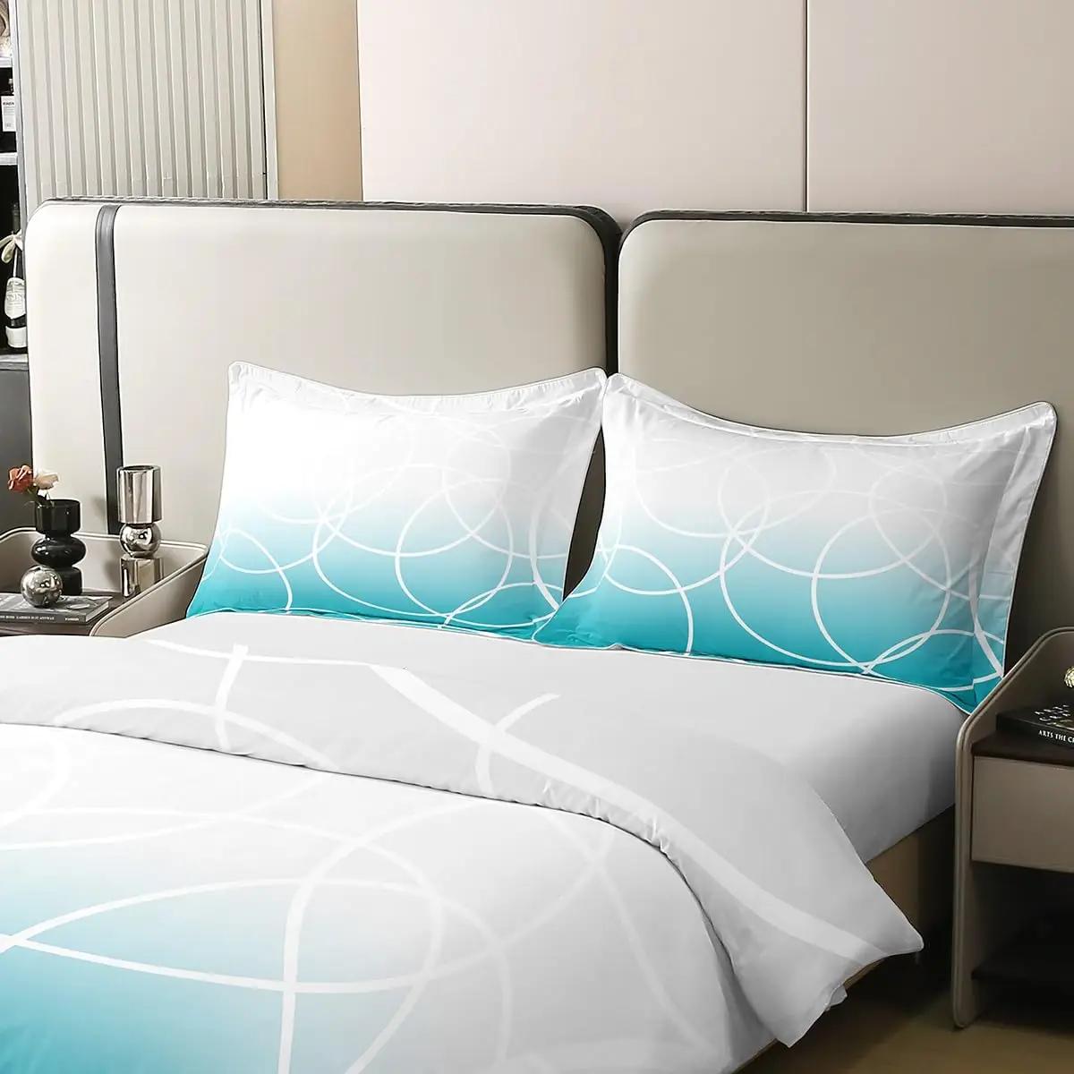 Homewish puuvillane voodipesu 200×200 cm — värvifaas ja – kasutusnäide