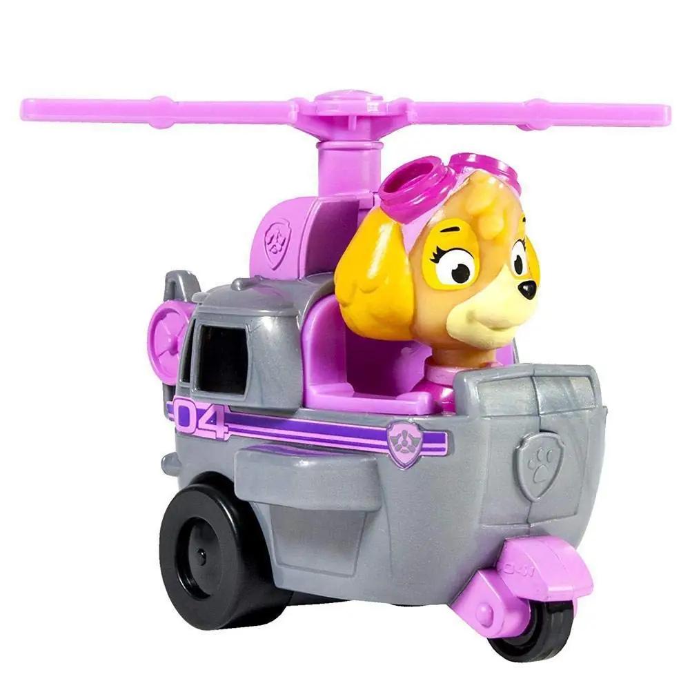 PAW PATROL värviline Sky helikopter – mänguasi kingituseks – pakend ja tarvikud