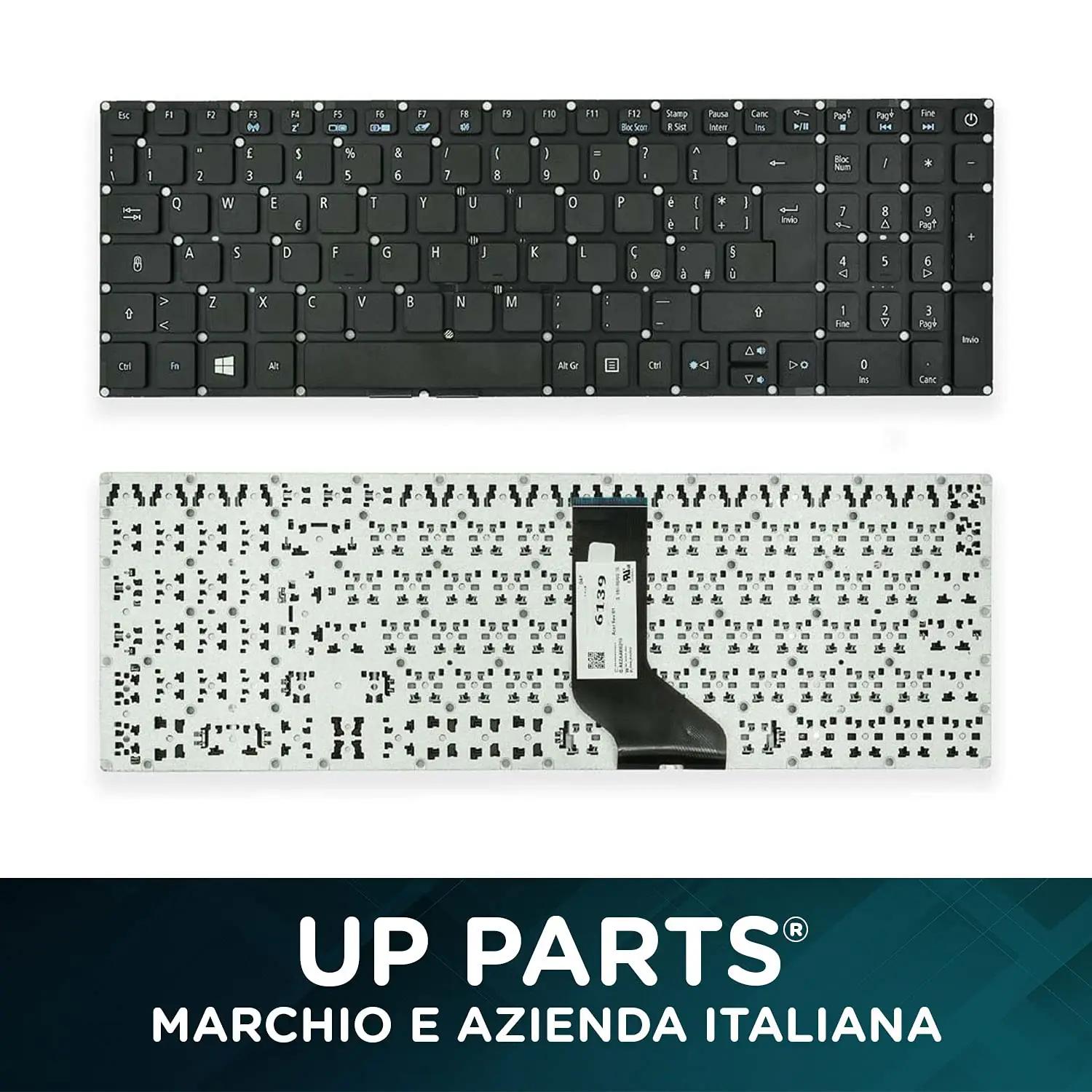 UP PARTS asendusklaviatuurid – detailne lähivaade