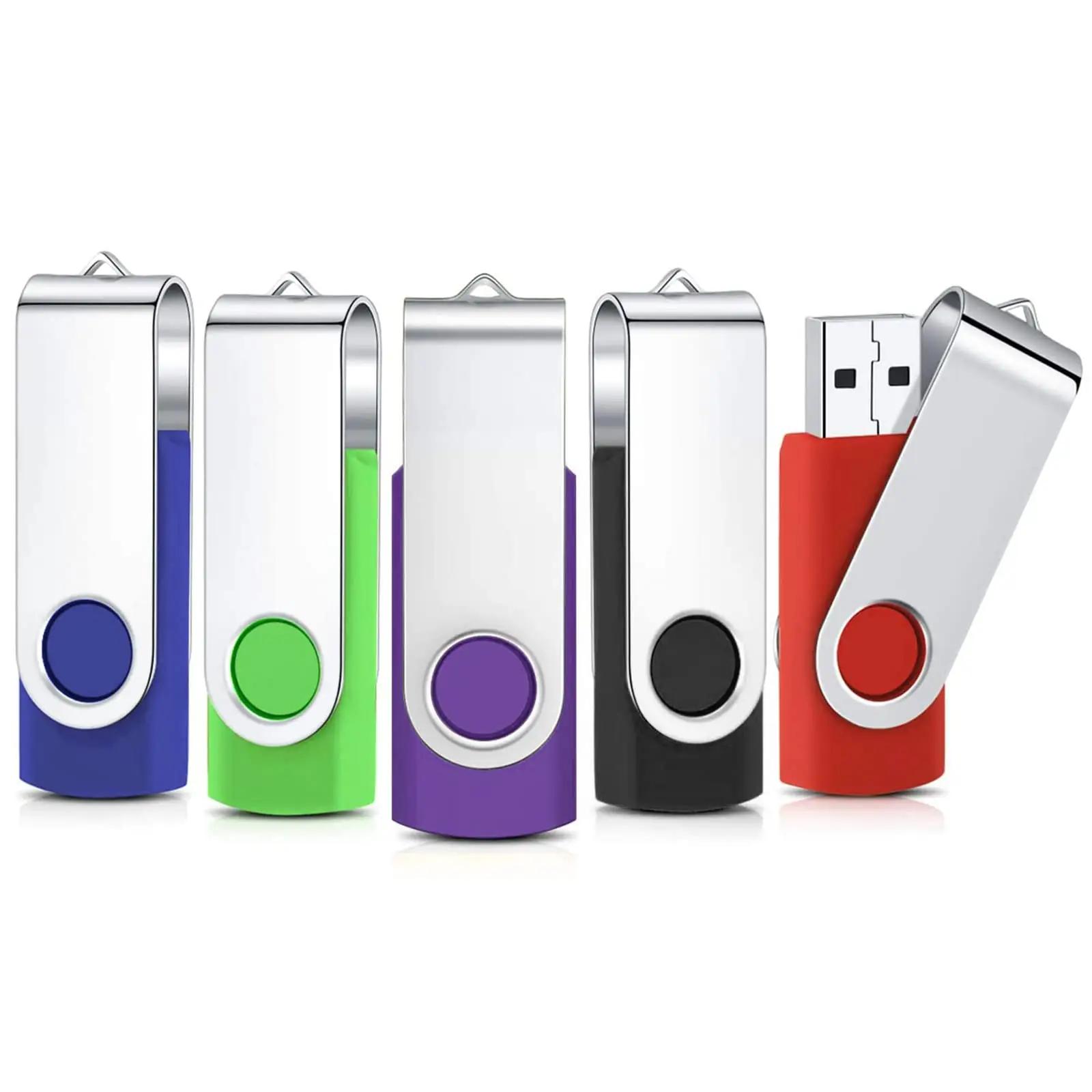 AreTop värviline USB-mälupulk 8 GB (5 tk)