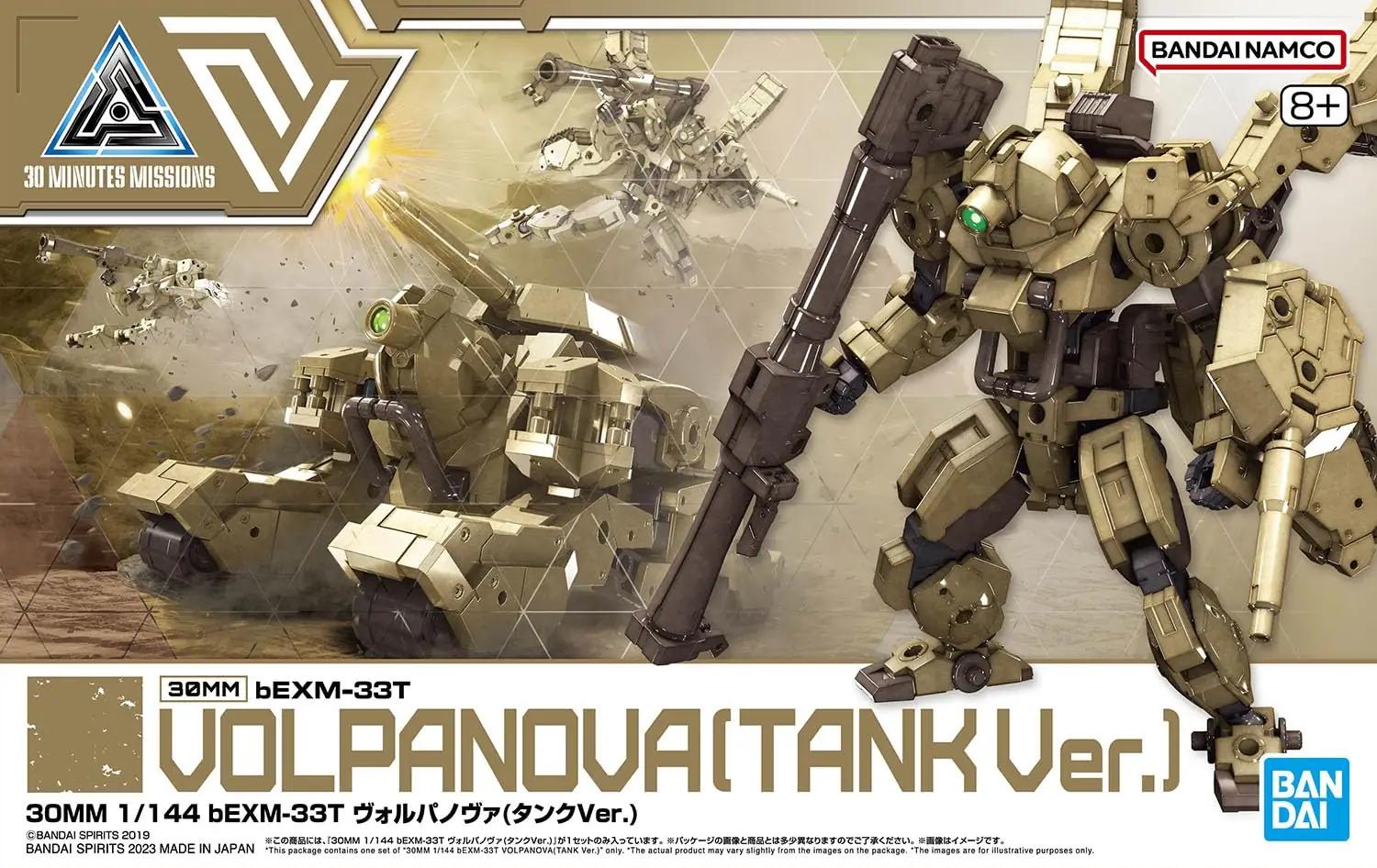 BANDAI SPIRITS mudellikomplekt Volpanova tank – detailne komplekt – pilt 11