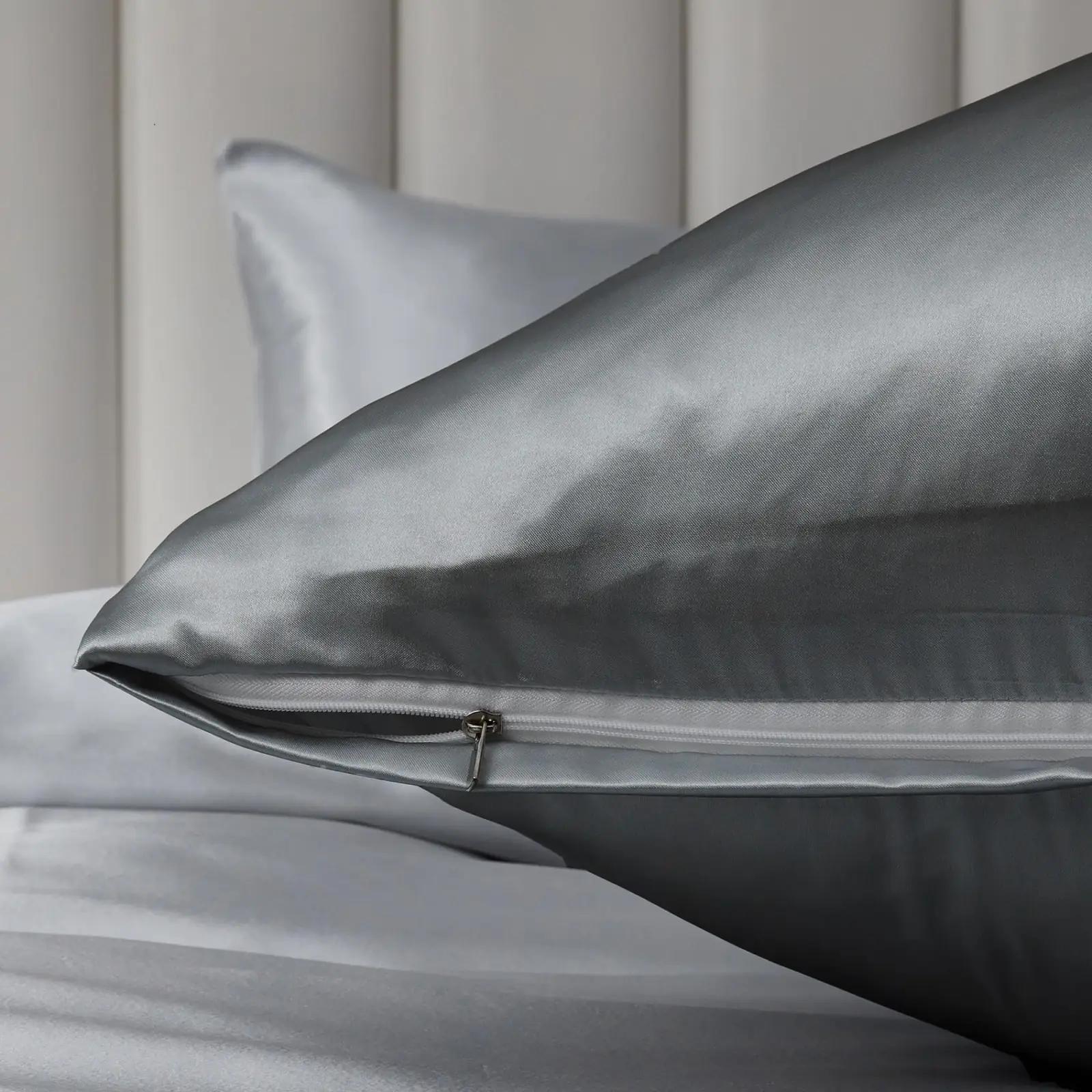 YASMENG satiinvoodipesu 240×260 cm — siidine ja pehme – lisavaade