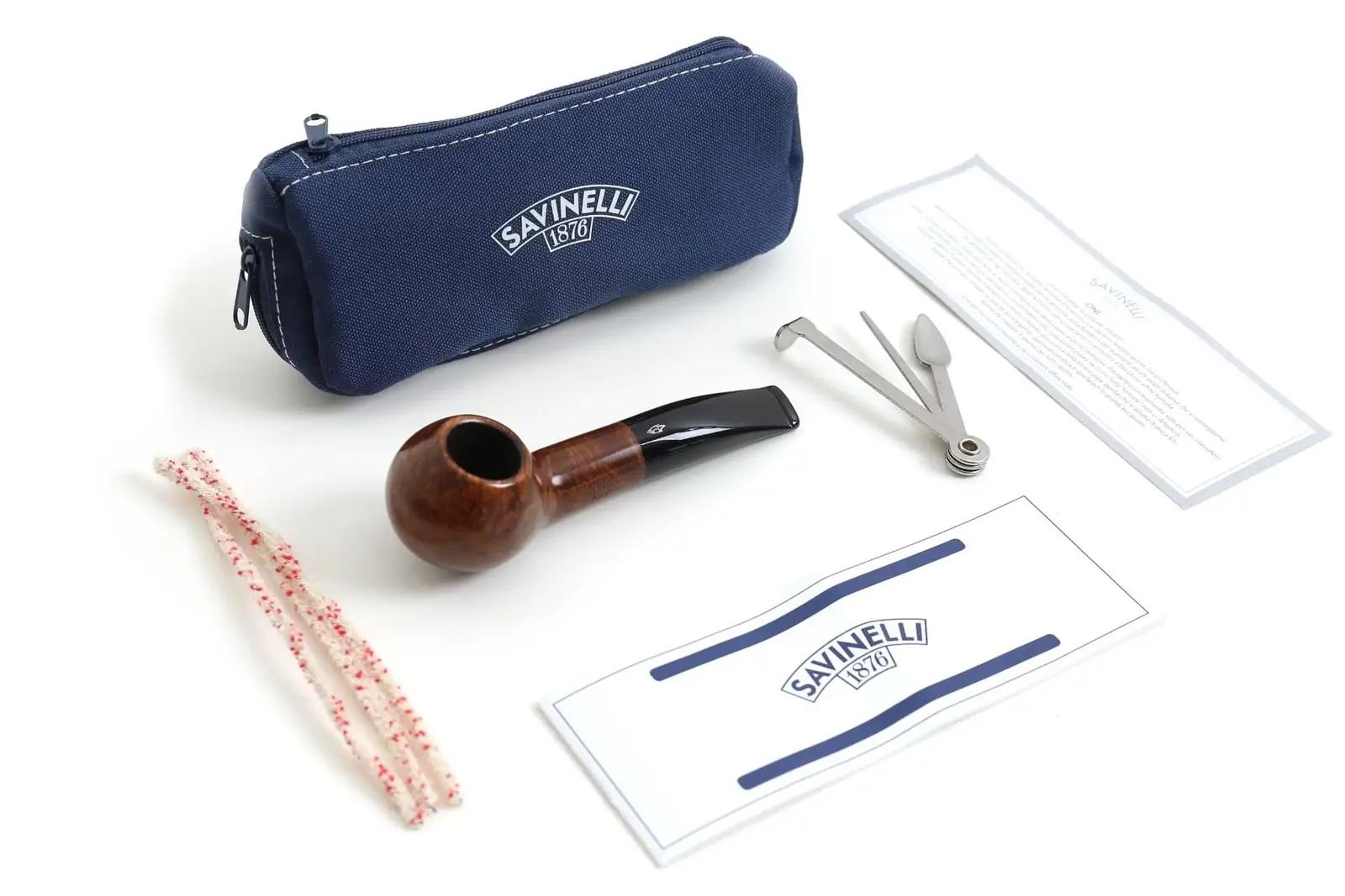 Savinelli briar-starter komplekt — sile 6 mm toru, kingituseks – kasutusnäide