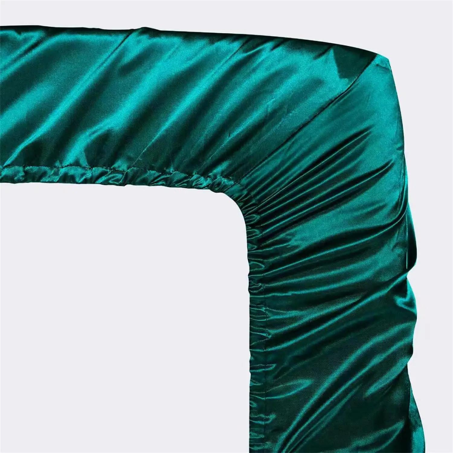 Gezu siidine satiinist voodilina 140×200 cm tumeroheline – lisavaade