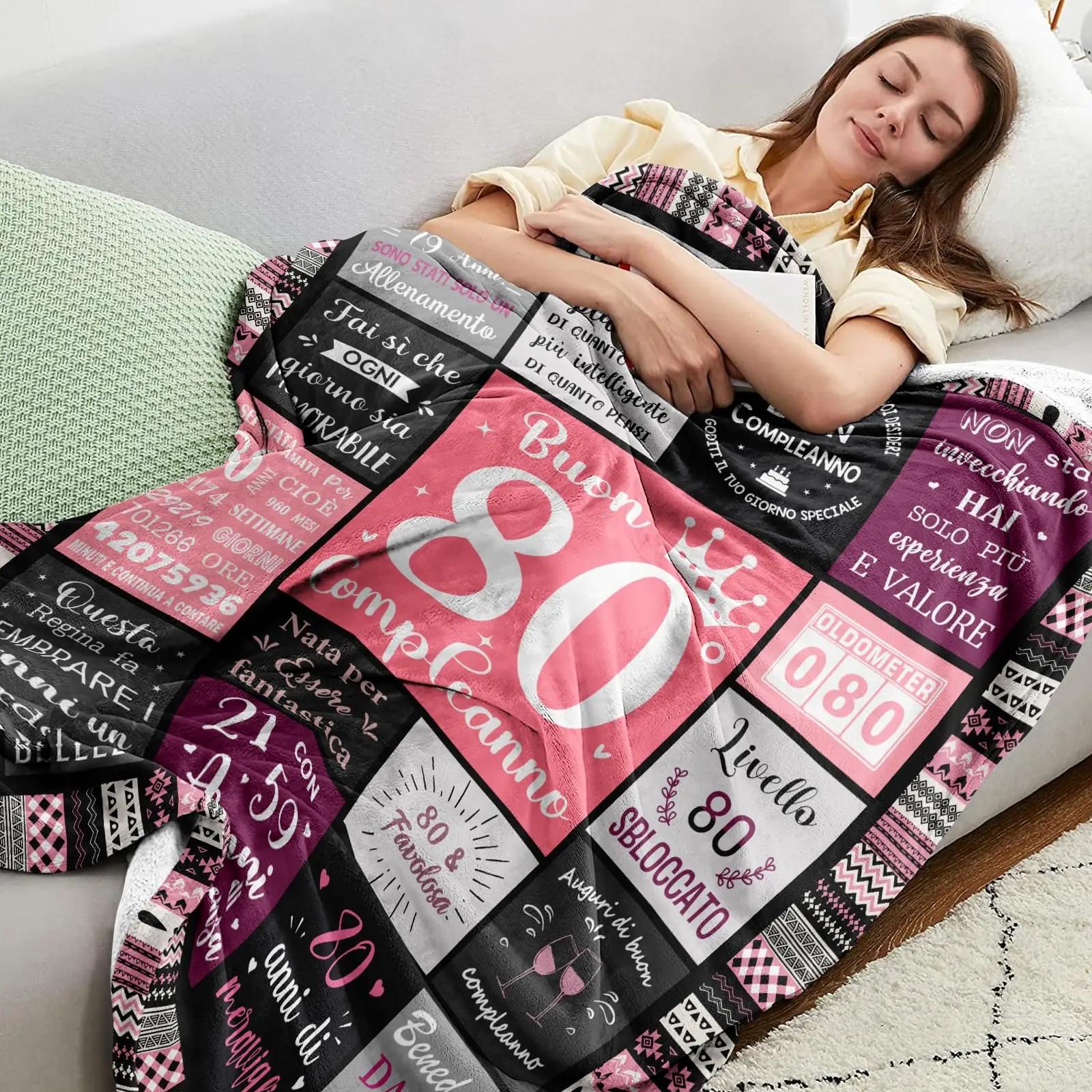 Yesbird Compleanno Coperte kaasaskantavad tekid – detailne lähivaade