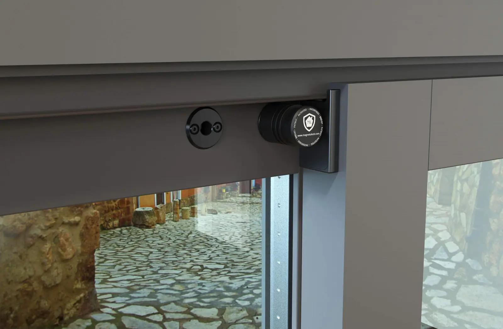 ML MAGNETO LOCK turvaline akna- ja liugukse lukk lastele – pakend ja tarvikud