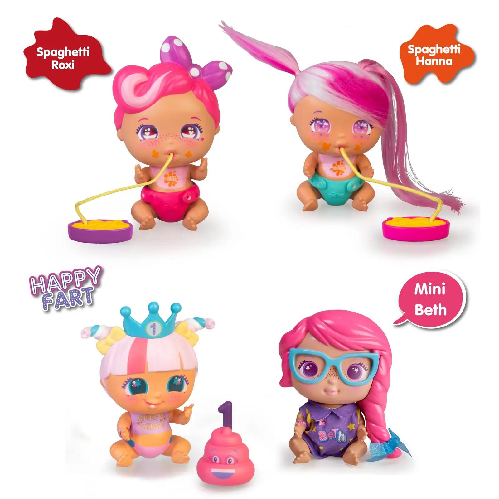 The Bellies From Bellyville pehme plastiknukk lastele – pilt 9