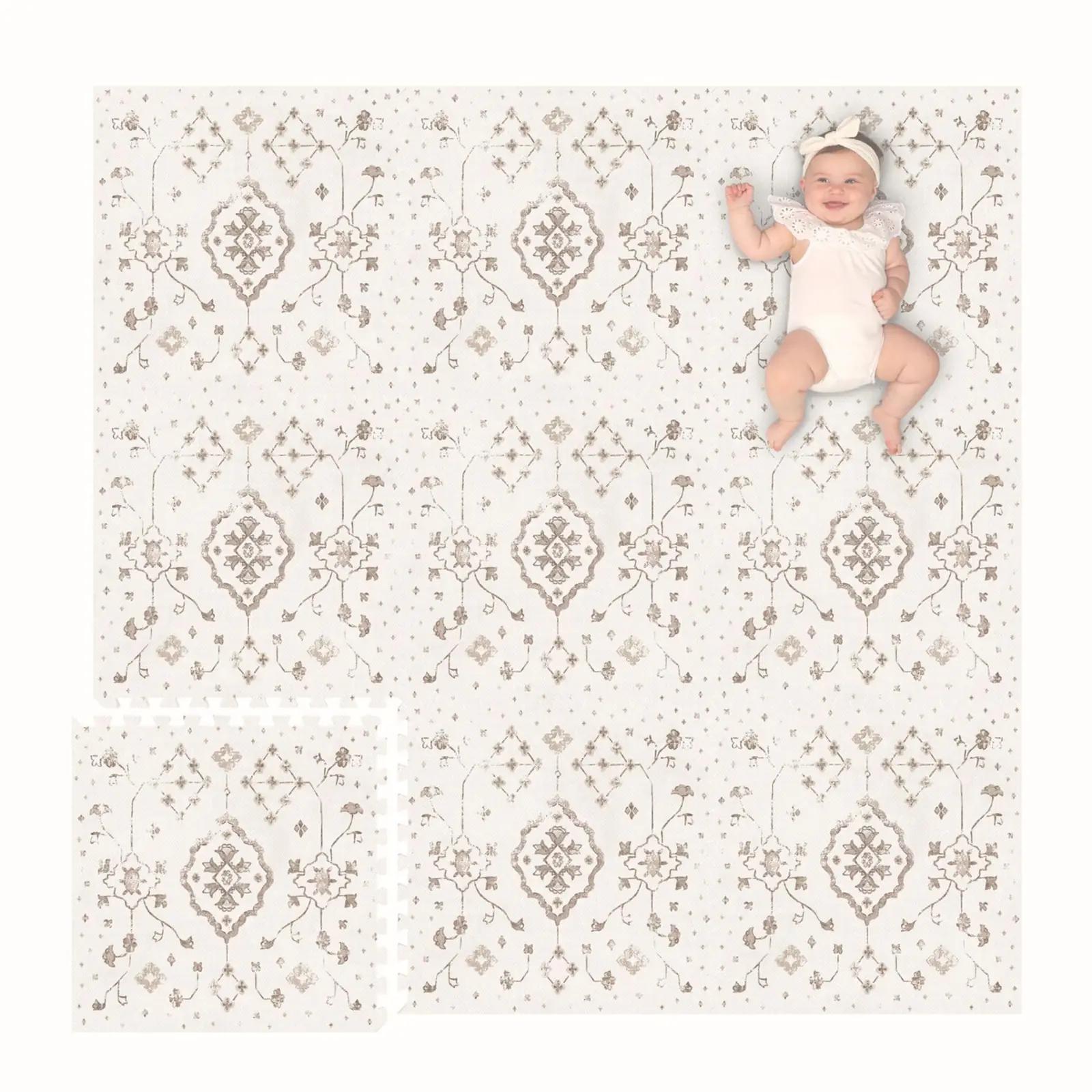 Lillefolk pehme EVA mängumatt 1,8×1,8 m – Vintage – pilt 8