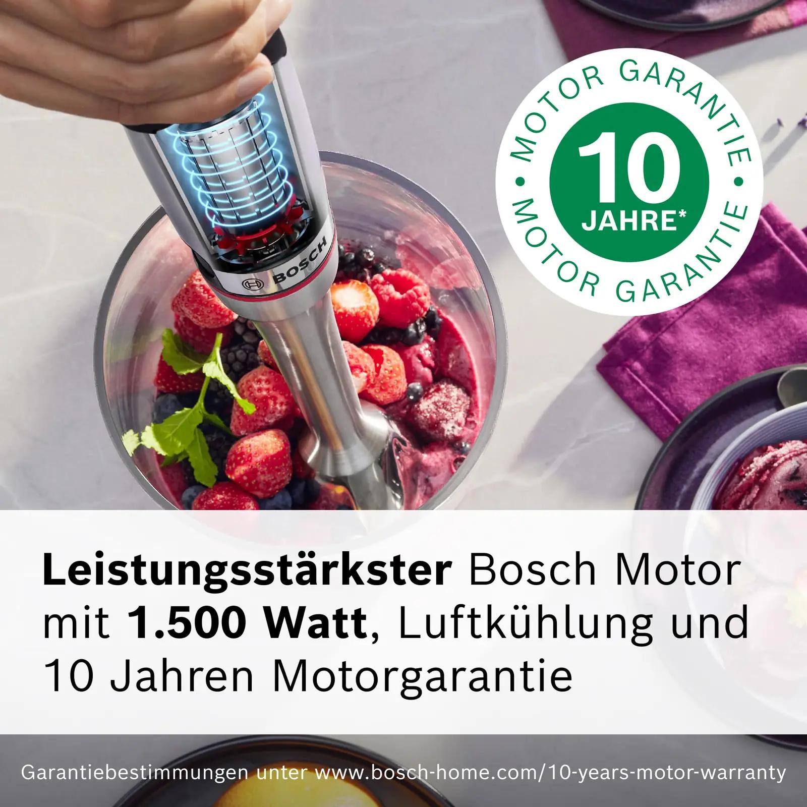 Bosch roostevaba segaja 1500 W — kiire ja vastupidav – kasutusnäide