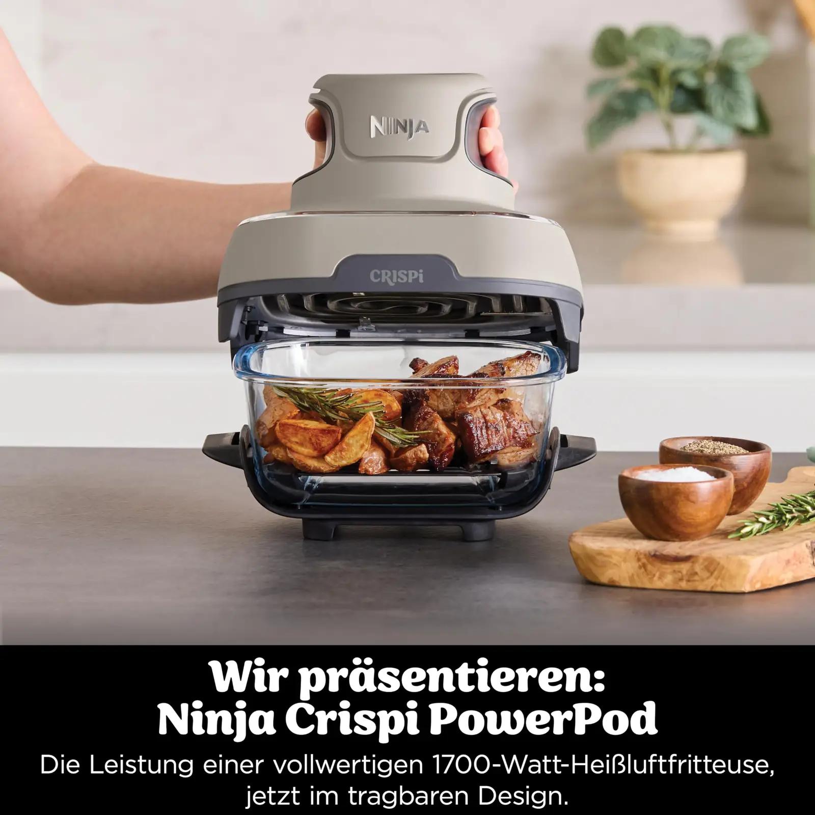 Ninja kompaktne klaasõhufritüür 4-in-1 – ideaalne praadimiseks – pakend ja tarvikud